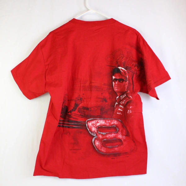 Chase Authentics NASCAR Dale Earnhardt Jr. Red T-Shirt Men's Size Large