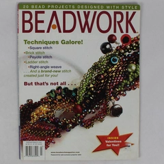 Beadwork Magazine February March 2006 Featuring Techniques Galore