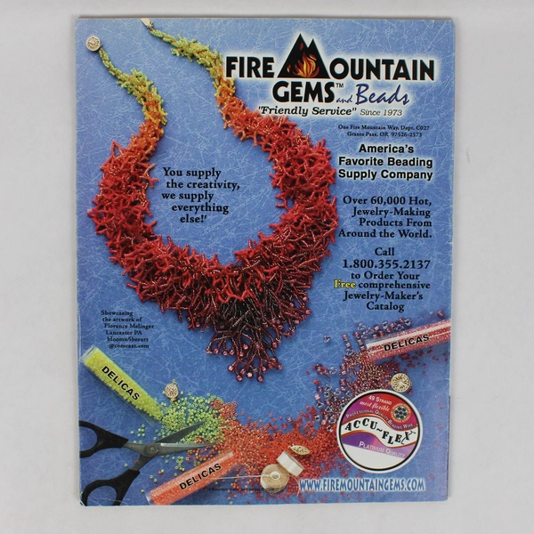 Beadwork Magazine February March 2006 Featuring Techniques Galore