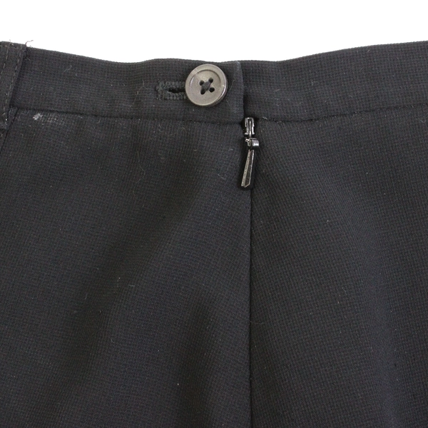 Banana Republic Solid Black Short Skirt Women's Size 8