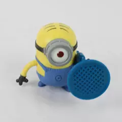 Minion Toy Figure with Gas Gun Accessory Cartoon Character Action Figure