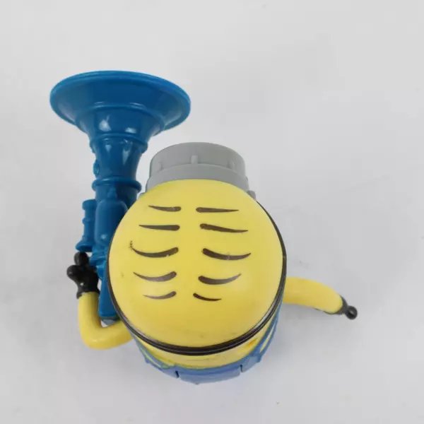 Minion Toy Figure with Gas Gun Accessory Cartoon Character Action Figure