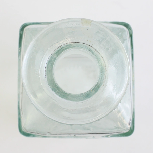 Walkers Deluxe Bourbon Clear Glass Liquor Bottle 1975 Decanter 11" Tall