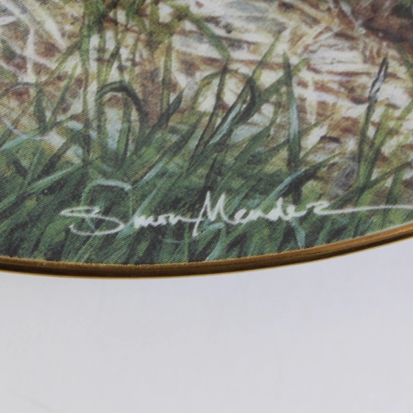 Danbury Mint "Standing Proud" By Simon Mendez Boxers Series Collector Plate