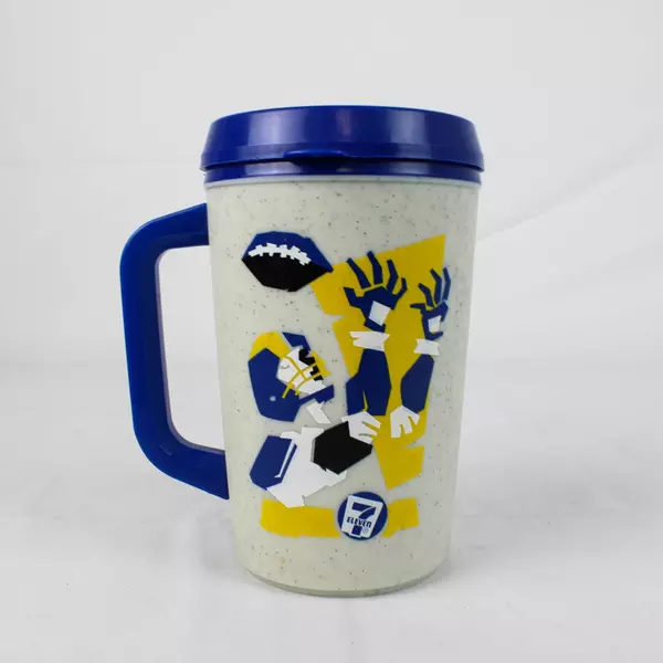 Vintage Aladdin St. Louis Rams Insulated Travel Mug NFL Licensed Thermos