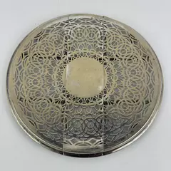 Vintage MSC Middletown Silver Co Expandable Silver Plate Trivet