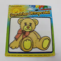 Suncatcher Teddy Bear Painting Kit Fun DIY Craft for Kids & Adults