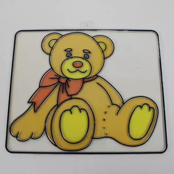 Suncatcher Teddy Bear Painting Kit Fun DIY Craft for Kids & Adults
