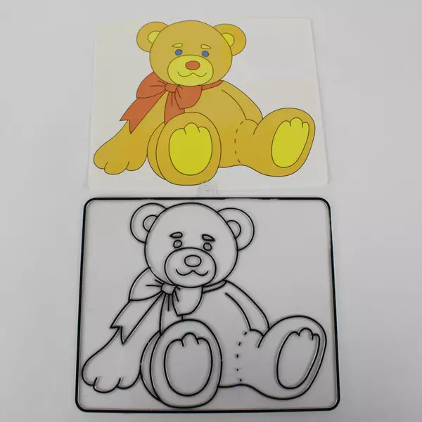 Suncatcher Teddy Bear Painting Kit Fun DIY Craft for Kids & Adults