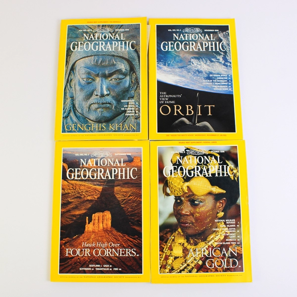 National Geographic Magazine 1996 Complete Collection Set of 12