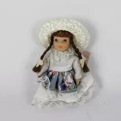 Cameo Kids Miniature Porcelain Doll Collectible Vintage Style Small Figurine