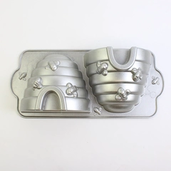 Nordic Ware Beehive Cake Pan 10 Cup/2.4 Litters Baking Mold Aluminum