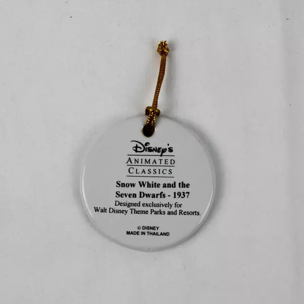 Snow White Christmas Ornament Disney Holiday Decoration Collectible