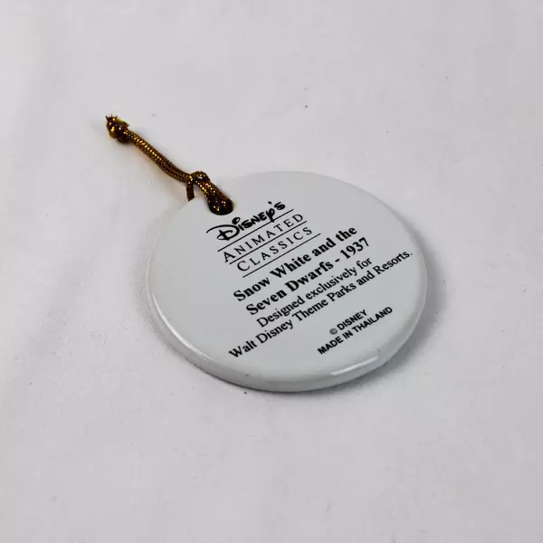 Snow White Christmas Ornament Disney Holiday Decoration Collectible
