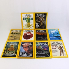 Lot of 10 2007 National Geographic Magazines Missing June & November Issues