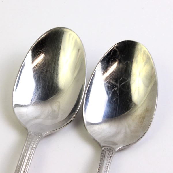 Set of 2 Sabatier Maison Stainless Steel Soup Spoons