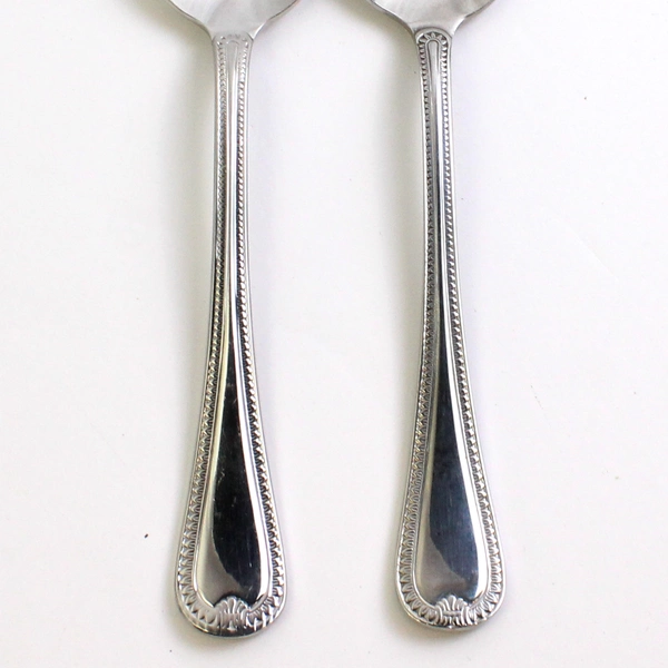 Set of 2 Sabatier Maison Stainless Steel Soup Spoons
