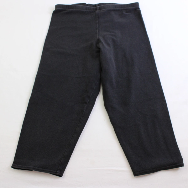 Vintage Lands' End Charcoal Gray Knee-Length Athletic Shorts Women's Size 10