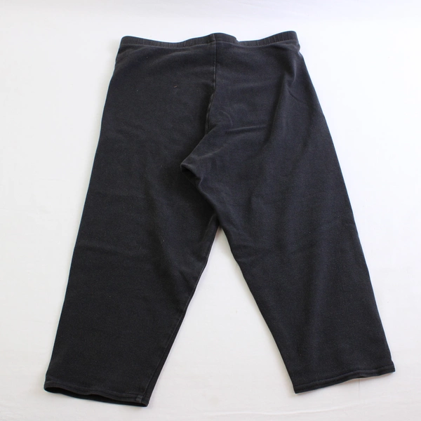 Vintage Lands' End Charcoal Gray Knee-Length Athletic Shorts Women's Size 10