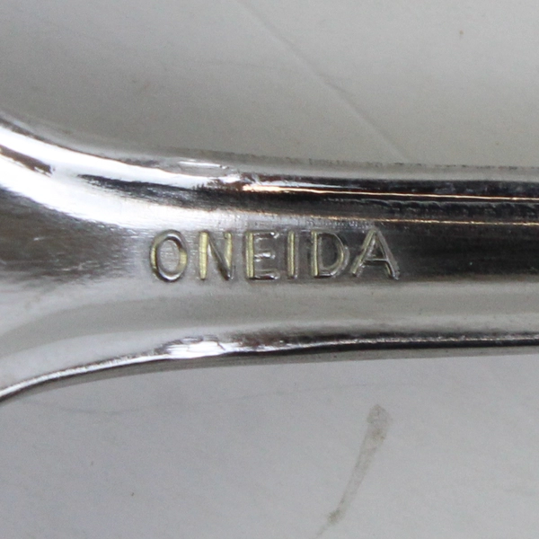Lot Of 3 Oneida Silver Bancroft (Stainless) Flatware Serving Forks
