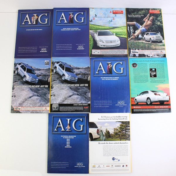 Lot of 10 2005 National Geographic Magazines Missing June & November Issues