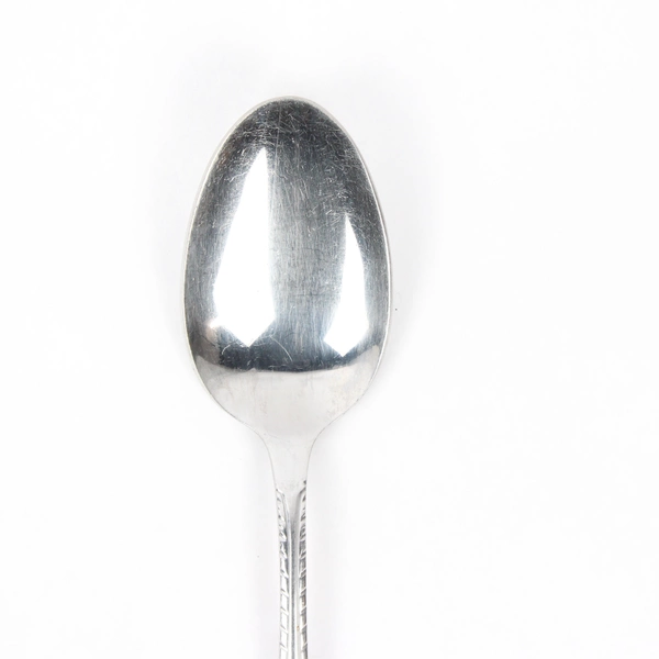 Lot Of 5 Artisanware Silver Savannah Flatware 2 Serving & 3 Iced Tea Spoons