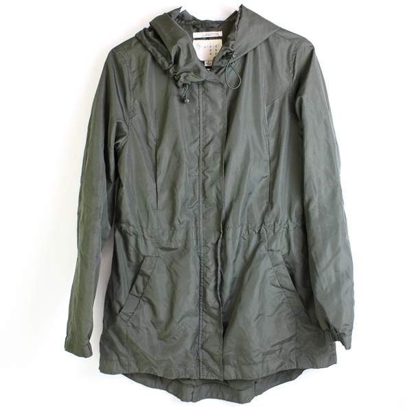 A New Day Army Green Water Resistant Jacket Women's Small