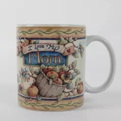 1998 Lang and Wise I Love My Mom Coffee Mug Lisa Blowers LB #1 Pre-Owned