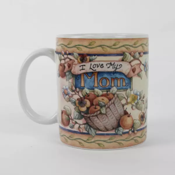 1998 Lang and Wise I Love My Mom Coffee Mug Lisa Blowers LB #1 Pre-Owned