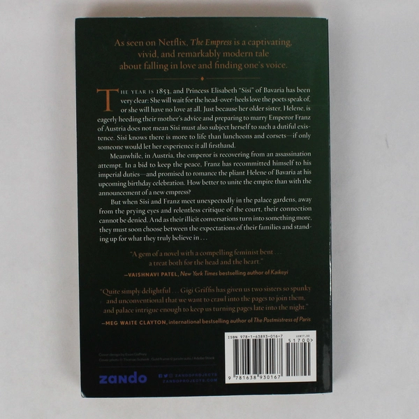 The Empress Gigi Griffis A Novel Inspired by the Netflix Series 2022 PB 1st Ed