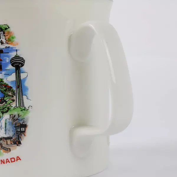 Banawe Canada Niagara Falls Souvenir Mug Gilded Rim Collectible Gift Cup