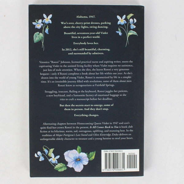 It All Comes Back to You by Beth Duke 2018 Paperback 