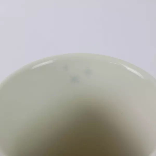 2011 Starbucks Winter Scene Mug Cup Red Airplane Handle Ice Skating Sled Flawed