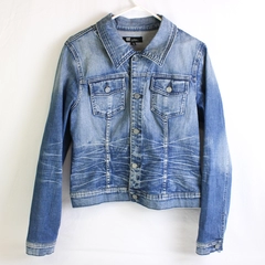 KUT From The Cloth Acid Wash Denim Jacket Women's Large