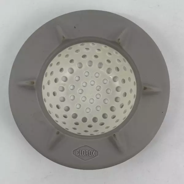 Clorox Waterflow Sink Strainer White And Gray 2507598 NIP