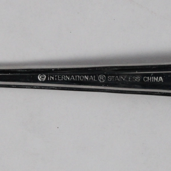 Lot Of 5 Pfaltzgraff Capri Frost (Stainless) Flatware Oval Soup Spoons