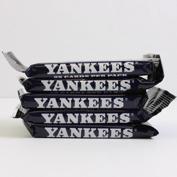 Lot of 5 Upper Deck 2008 Yankees Baseball Card Fan Packs