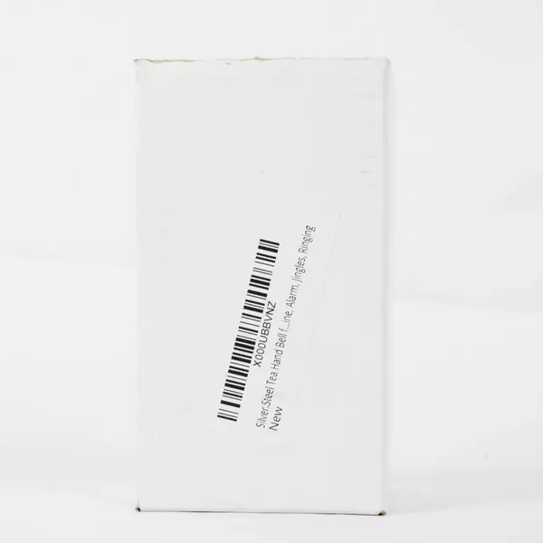 Loud Silver Steel Hand Bell Dinner Bell for Classroom or Indoor Use