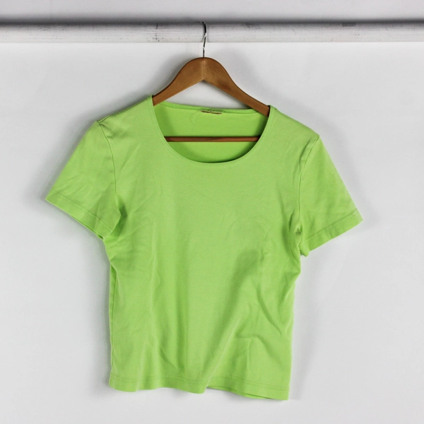 Lot of 4 Cotton Crew Neck T-Shirts Women's Size Small 6-8 FLAWED