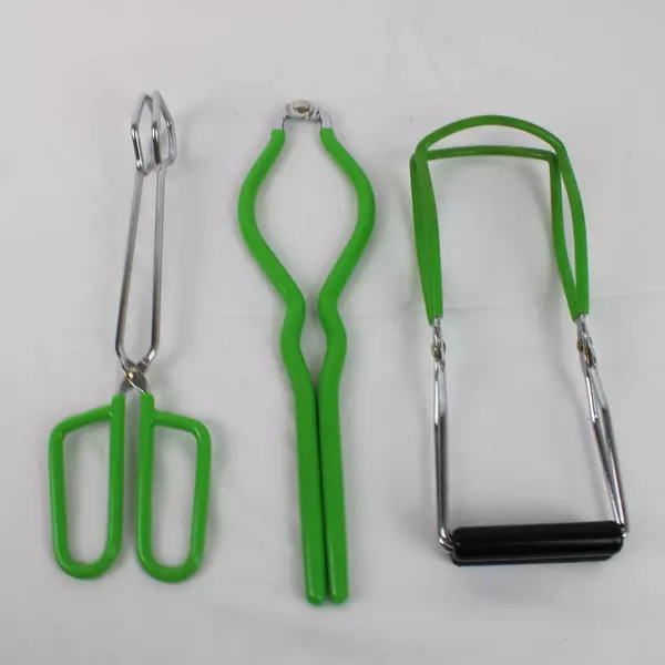 Presto Canning Kit Bright Green 3-Piece Set Tongs Jar Lifter Wrench Kitchen Tool