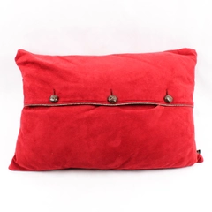 Woolrich Solid Red Rectangular Throw Pillow 13" x 18"