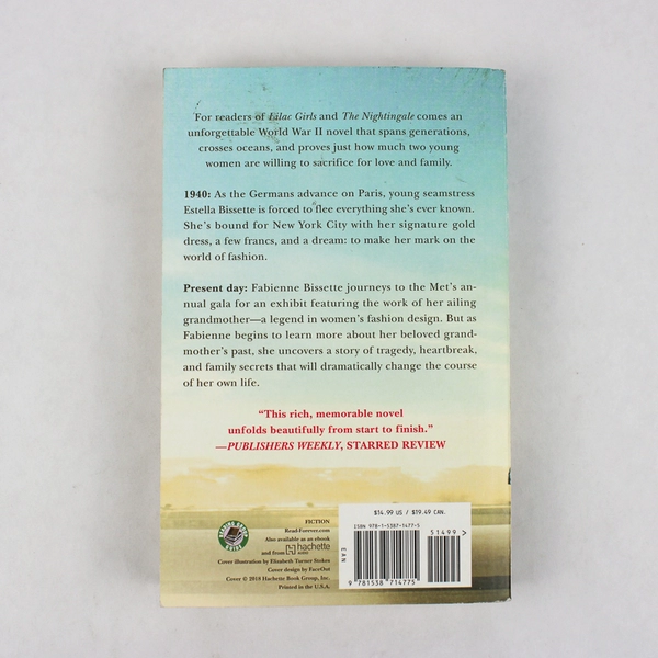 The Paris Seamstress by Natasha Lester 2018 Paperback