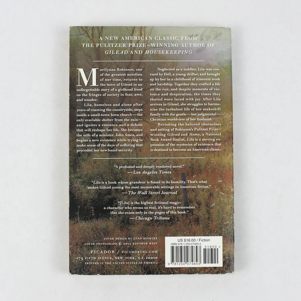 Lila by Marilynne Robinson 2015 Paperback Picador