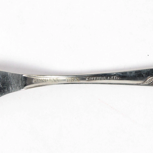 Lot Of 4 Oneida Silver Rose Duet (Stainless) Flatware Flat Master Butter Knives