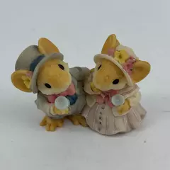 1991 Ganz Little Cheesers A Toast Wedding Mouse Figurine 05501