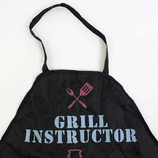 MerchSource Grill Instructor Funny Apron with Bottle Opener