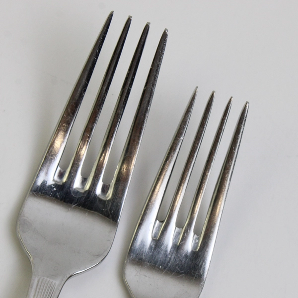 Lot of 10 Corby Hall Distinction Forks 18/10 Flatware Set Stainless Steel