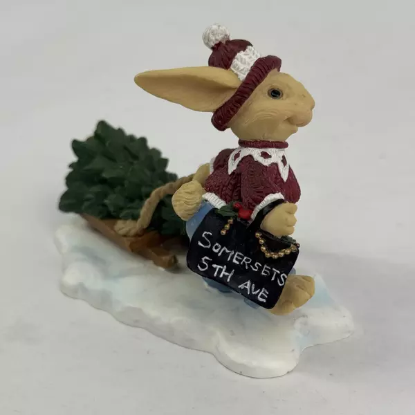 1996 Pacific Rim Corp Bunny Toes Oh Christmas Tree 72089