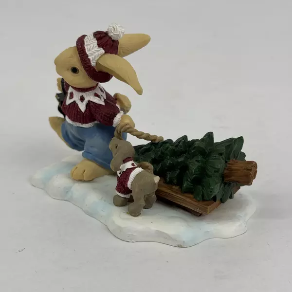 1996 Pacific Rim Corp Bunny Toes Oh Christmas Tree 72089
