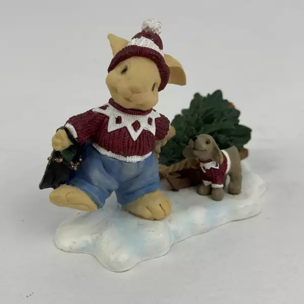 1996 Pacific Rim Corp Bunny Toes Oh Christmas Tree 72089